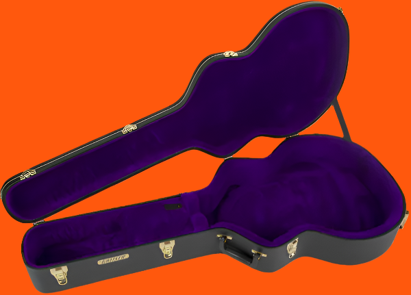 Gretsch G6302 Extra Long Jumbo (12 String) Flat Top Case, black