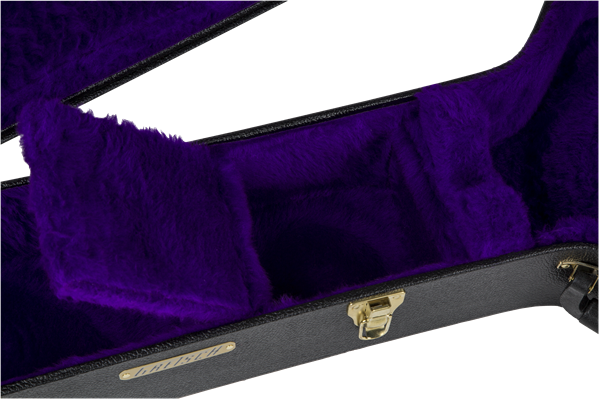 Gretsch G6302 Extra Long Jumbo (12 String) Flat Top Case, black