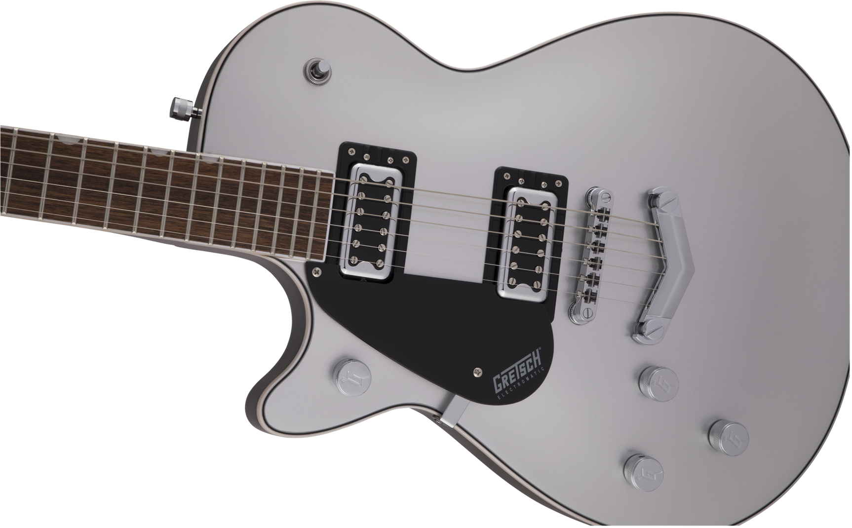 G5230LH Electromatic® Jet™ FT Single-Cut with V-Stoptail, Laurel Fingerboard, Airline Silver