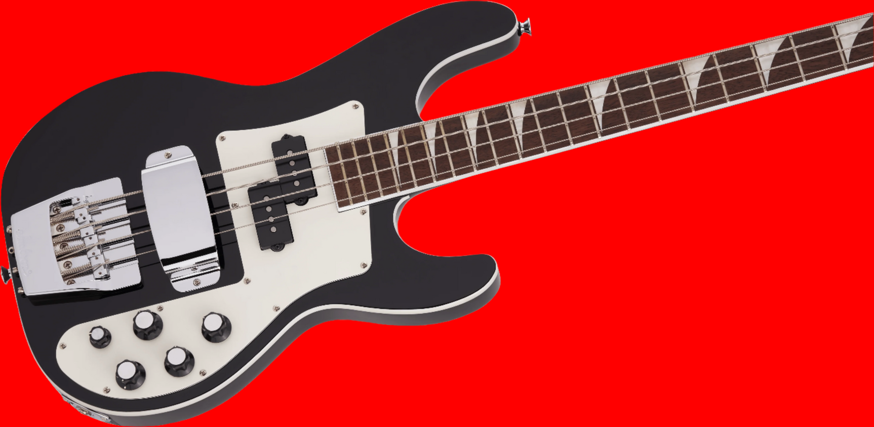 Jackson X Series Concert™ Bass CBXNT DX IV, Laurel Fingerboard, Gloss Black