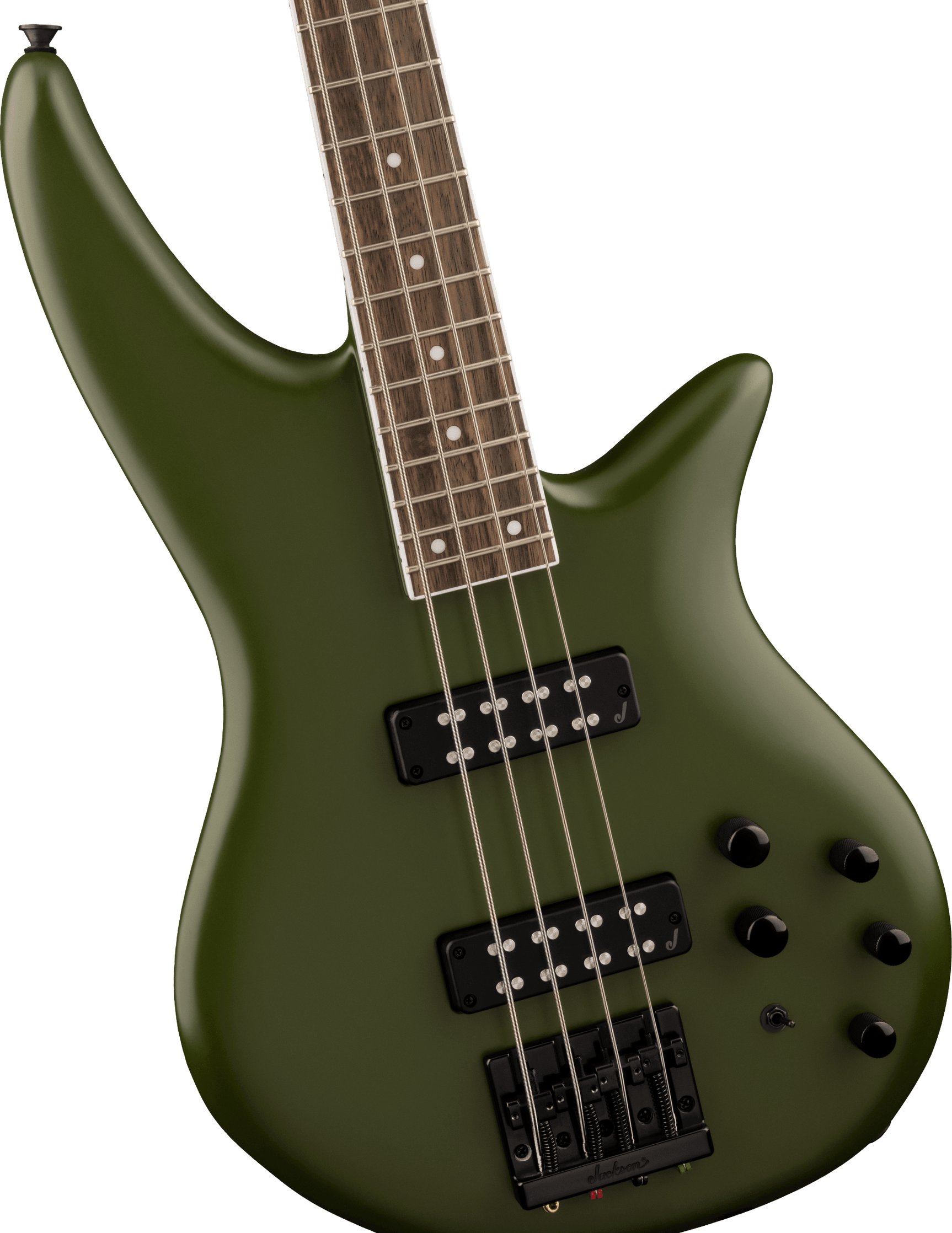 Jackson X Series Spectra Bass SBX IV, Laurel Fingerboard, Matte Army Drab