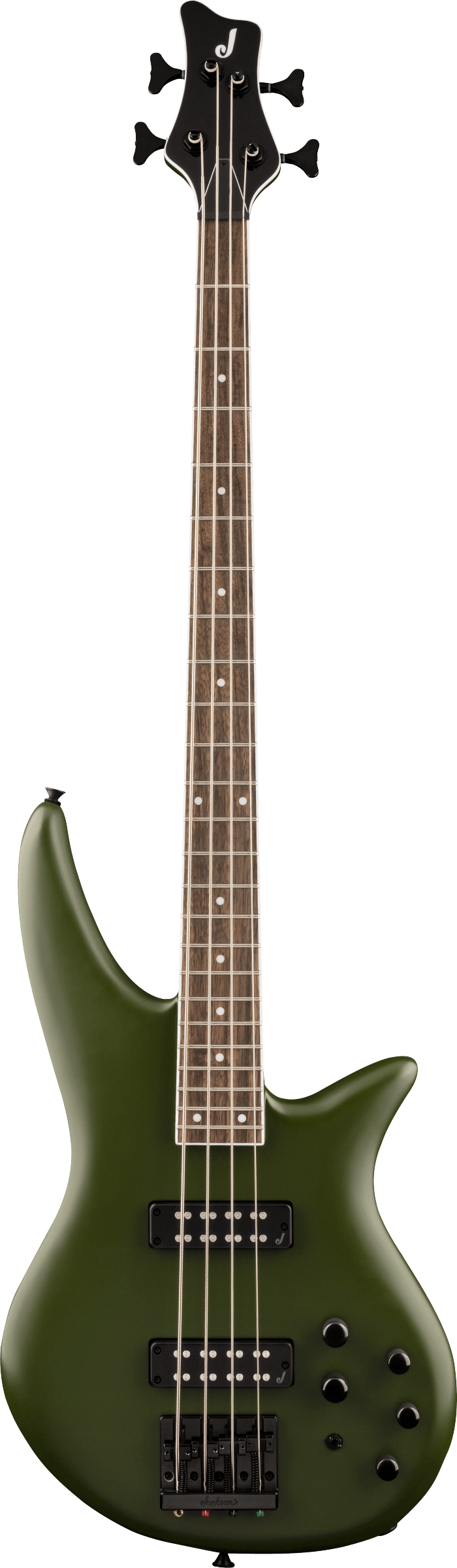 Jackson X Series Spectra Bass SBX IV, Laurel Fingerboard, Matte Army Drab
