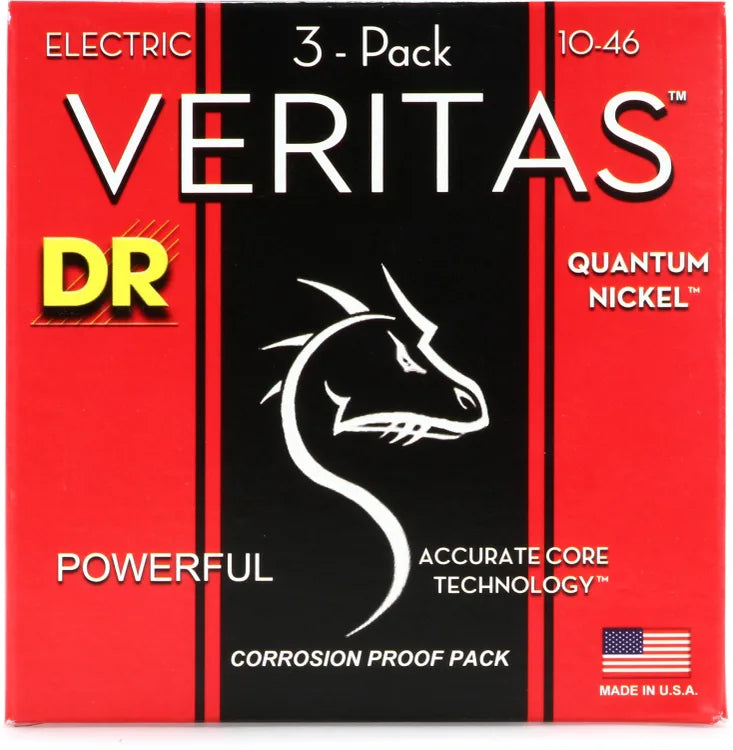 VERITAS Elec String 10-46 3Pack