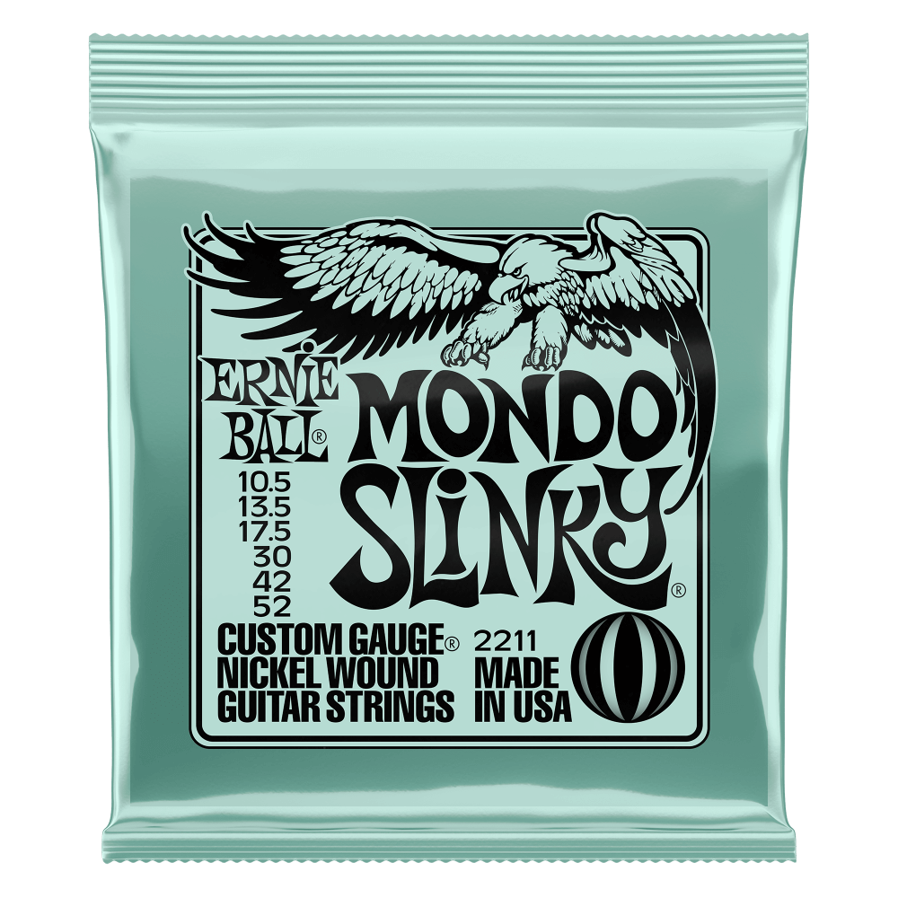 Mondo Slinky Nickel Wound Electric Guitar Strings 10.5-52 Gauge