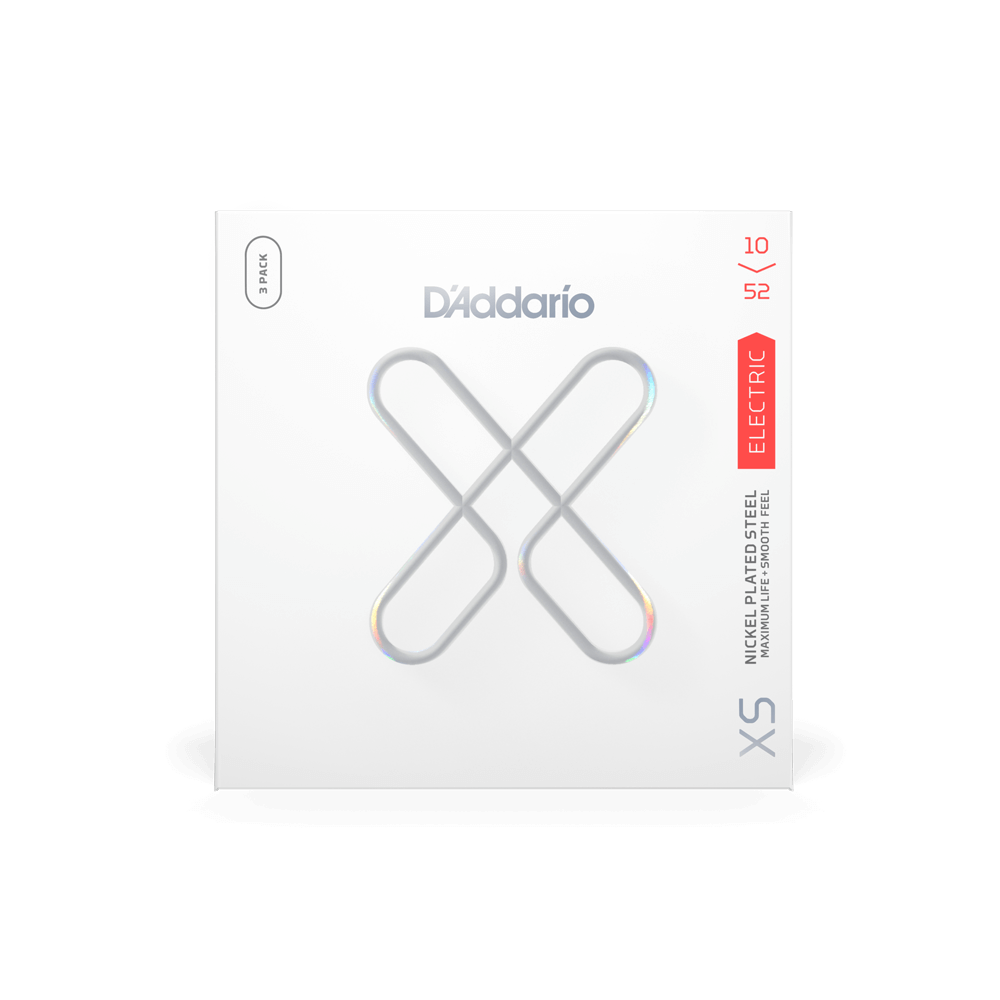 10-52 Light Top/Heavy Bottom Coated Electric Guitar Strings XSE1052