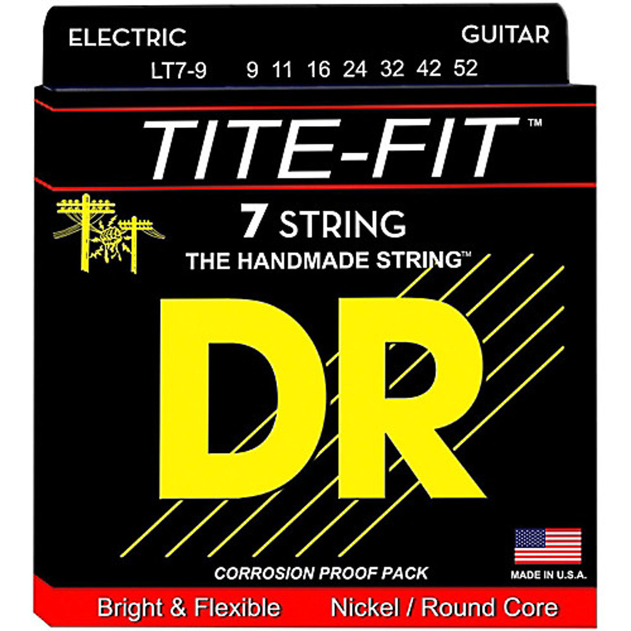 TITE-FIT Elec 7String 9-52