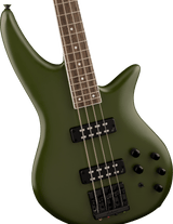 Jackson X Series Spectra Bass SBX IV, Laurel Fingerboard, Matte Army Drab
