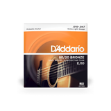 10-47 Extra Light Acoustic Guitar Strings EJ10