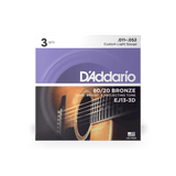11-52 Custom Light Acoustic Guitar Strings EJ13