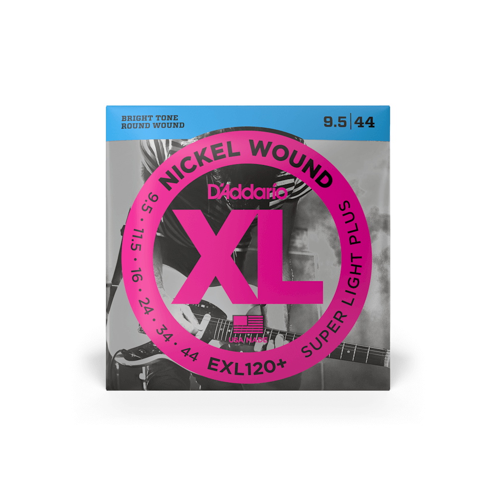 9.5-44 Super Light Plus Electric Guitar Strings EXL120+