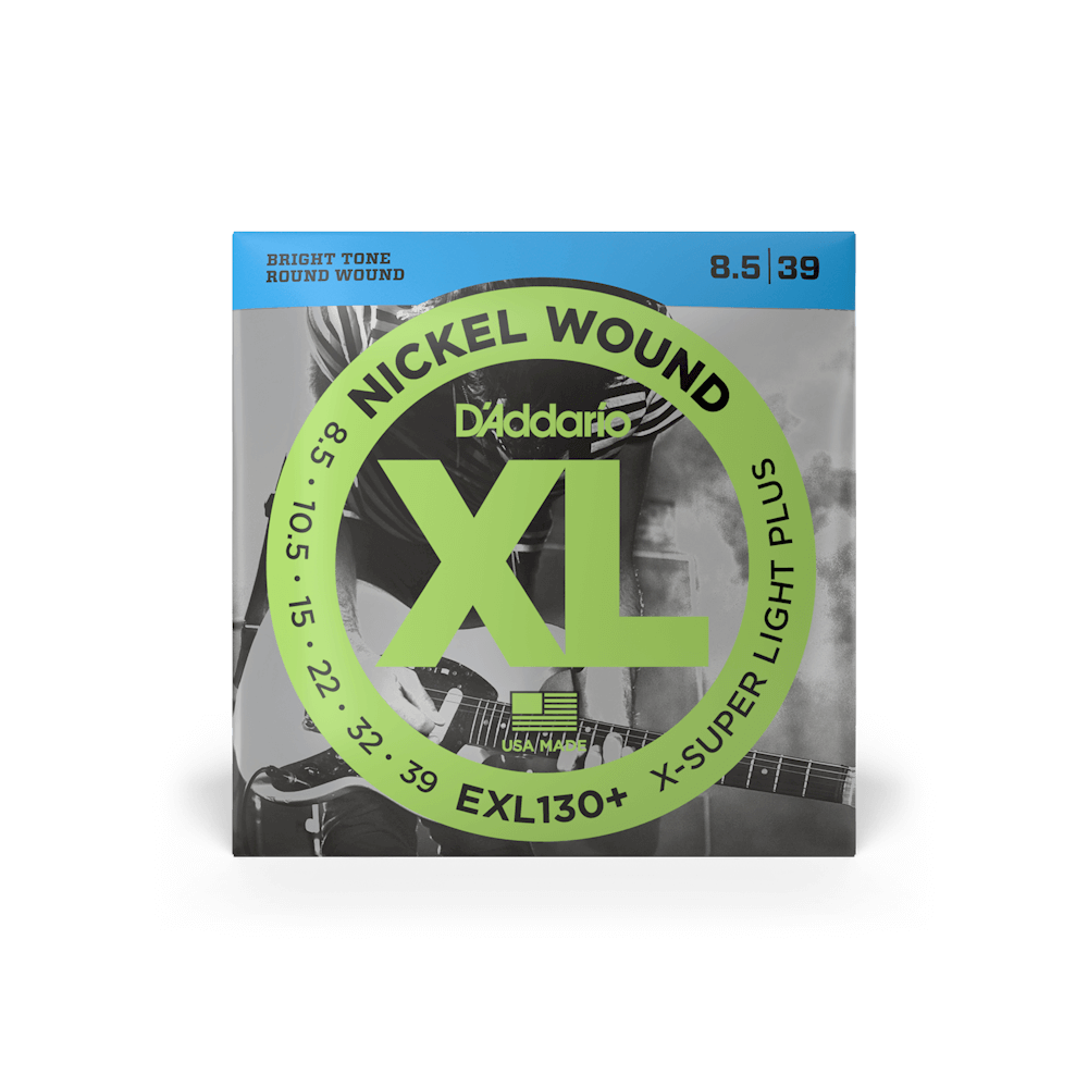 8.5-39 Extra Super Light Plus Electric Guitar Strings EXL130+