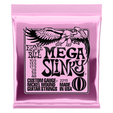 Mega Slinky Nickel Wound Electric Guitar Strings 10.5-48 Gauge