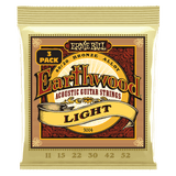 Light Earthwood 80/20 Bronze Acoustic Guitar Strings 11-52 Gauge - 3 Pack