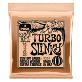 Turbo Slinky Nickel Wound Electric Guitar Strings 9.5-46 Gauge - 3 Pack
