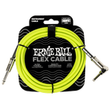 Ernie Ball FLEX Straight to Straight Instrument Cable 10 ft. Blue