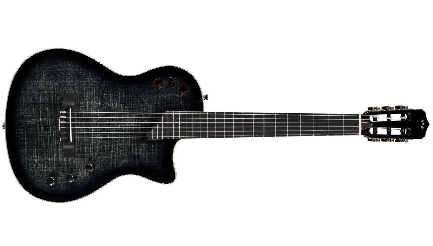 Cordoba Stage Nylon-string Acoustic-electric Guitar - Black Burst